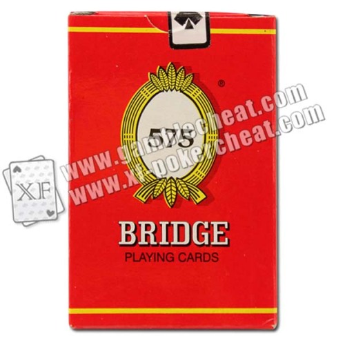 Bridge 575 marked card(red)