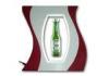 Logo Customized Turning Floating Bottle Display, Top System Magnetic Pop Display With Lights