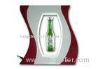 Logo Customized Turning Floating Bottle Display, Top System Magnetic Pop Display With Lights