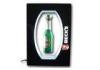 Square Shaped Light Magnetic Pop Display, Acrylic Magnetic Levitating Display For Beer Bottle