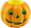 Ceramic pumpkin lantern for Halloween 2013