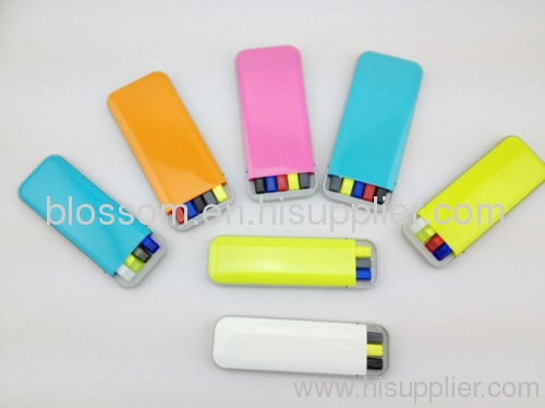 suits of pen ball pen highlighter pen mechanical pencil case cheap stationery set