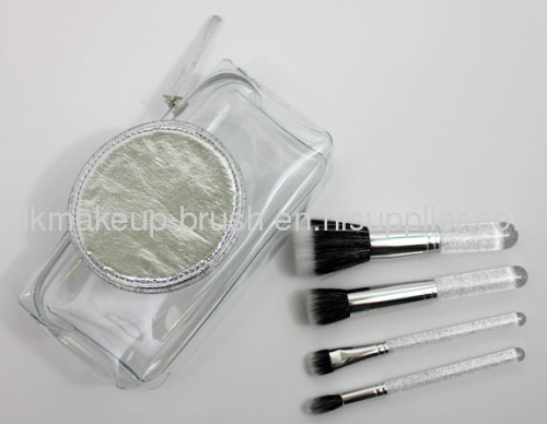 Brand New Cosmetics MAKE IT PERFECT 4pcs Brush Set with case