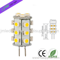 21smd led light g4 cylinder 1.3w 110lm