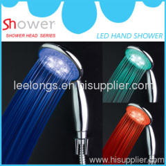 LED hand shower head shower handle abs hand shower