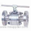 ASME B16.34 Forged Steel Floating Welded API6D Ball Valve with Flanged Ends