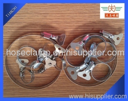 Hose Clamp With Plastic Handle