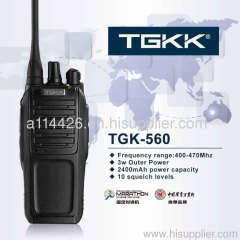 TGK560 Vox Long Range Walkie Talkie