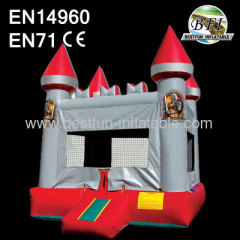 New For 2014 Knights Inflatable Castle