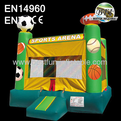 Small Inflatable Classic Sports Arena Bouncer