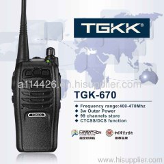 TGK670 Vox UHF Ham Radio