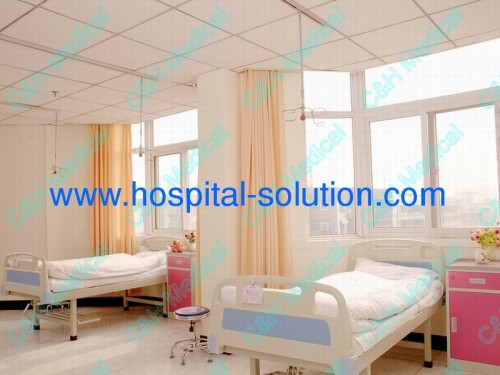 Ceiling Mounted Infusion Poles and Rails System