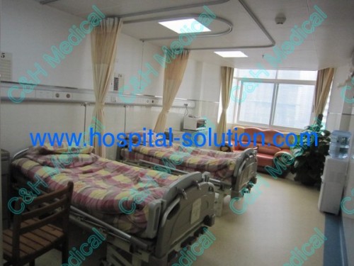 Hospital Ward Using Ceiling Mounted Patients