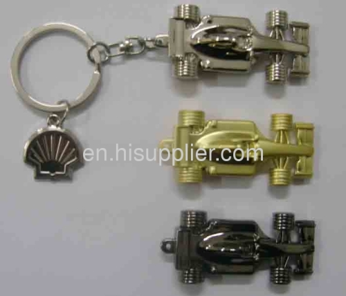 Shell promotional gifts zinc alloy Keychain Car Keychain