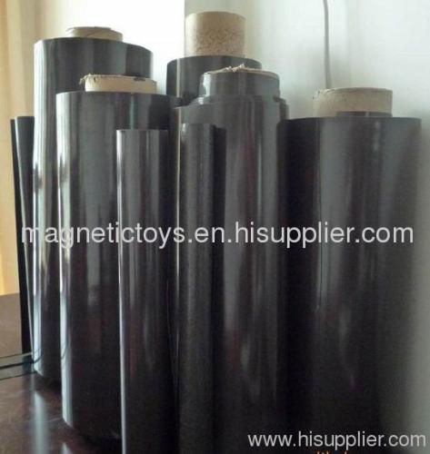 Isotopic/anistopic flexible magnetic tape