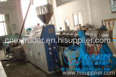 PE gas pipe extruder| PE pipe production line
