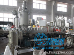 SJ90/33 PE pipe extrusion machine| PE pipe production line