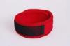 Red and black, Neoprene fabric natural mosquito repellent bracelet / wristbands with essential oil