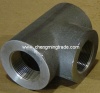 Forged carbon Steel Threaded/Socket weld Tee