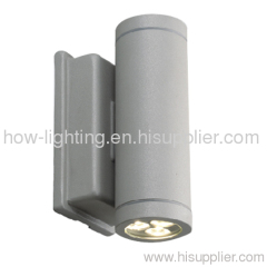 2x3W 2 sides Aluminium LED Wall Light IP44 with Cree XRC Chips