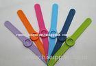 Strength Custom Rubber Bracelets / silicone wrist bands, Personalized Slap bracelet