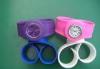 Custom rubber bracelet, ECO friendly One inch silicone wrist bands, long lasting mosquito repellent