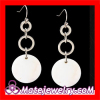 New Products For 2013 White Mother Of Pearl Sea Shell Earrings