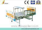 Aluminum Alloy 4 Rank Railing 2 Crank Patient Bed Medical Hospital Beds With Turning Table (ALS-M232