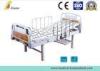 Stainless Steel Handrail Adjustable 2 Crank Ward Bed Medical Hospital Beds (ALS-M230)