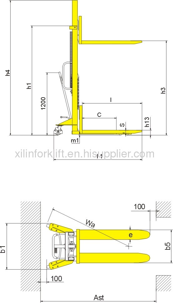 Economic Type Manual Stacker from China manufacturer - Ningbo Ruyi ...