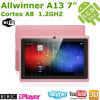 Cheap Q88 7&quot; tablet pc Allwinner A13 Android 4.0