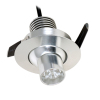 12W Aluminium LED Dwonlight Movable with 4pcs Cree XRE Chips