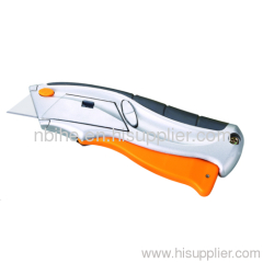 Automatic Load & Retract Soft-Grip Utility Knife