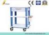 IV Pole Medical Trolley ABS Hospital Treatment Trolley Cart With Dust Bin (ALS-MT113)