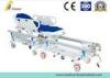 Alloy Aluminum Hospital Stretcher Trolley, Transfer Cart With Central Controlled Braking System ALS