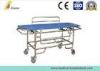 Stainless Steel Emergency Stretcher Cart Hospital Patient Transfer Stretcher Trolley (ALS-ST009a)