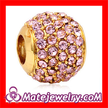 New China Cheap Swarovski Crystal european Bead For european Bracelets