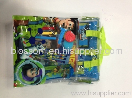 Hand bag pvc bag children stationery set gift packs