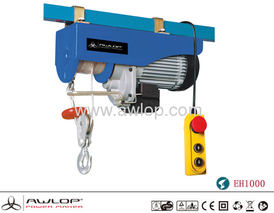 1600W Electric Hoist Machine / Electric Hoist Lift -EH1000