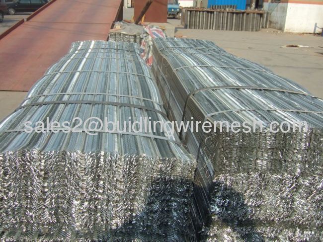  Expanded metal lath used in construction