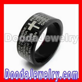 One Direction Two Finger Fashion Ring Cross Wholesale