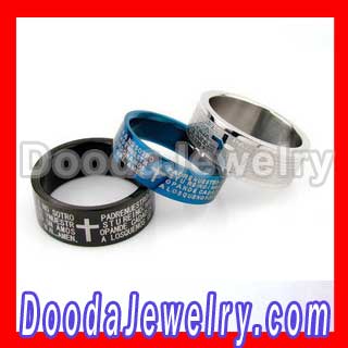 One Direction Two Finger Fashion Ring Cross Wholesale