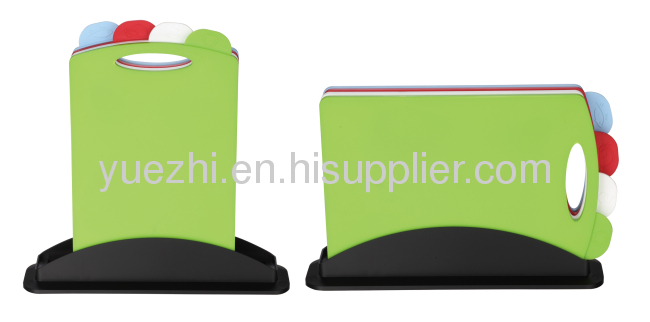 hotselling 4pcs index chopping board 