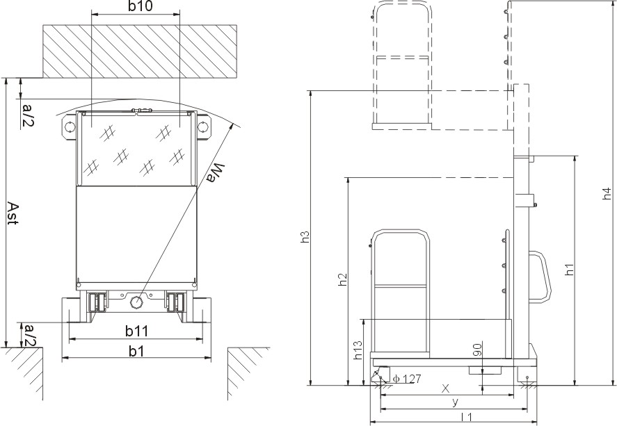 Semi- electric Order Picker