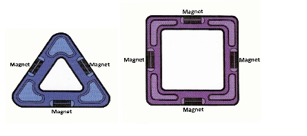 3-D Magformer Magnetic Building Construction Toys for Kids