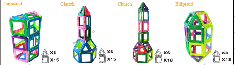 33pcs set Magformer Building toys for children