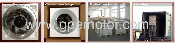 Containment Rooms Cabinet EC Motorized Centrifugal Fan for clean room 230V