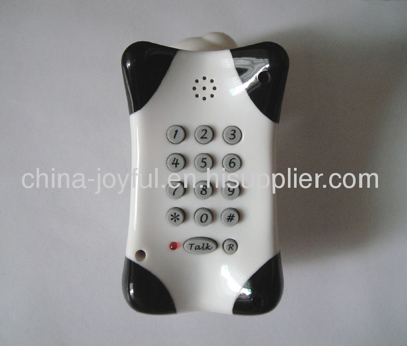 Cartoon Telephone in Panda Design