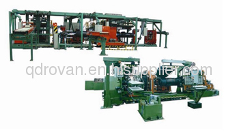 All steel radial ply tyre single stage building machine