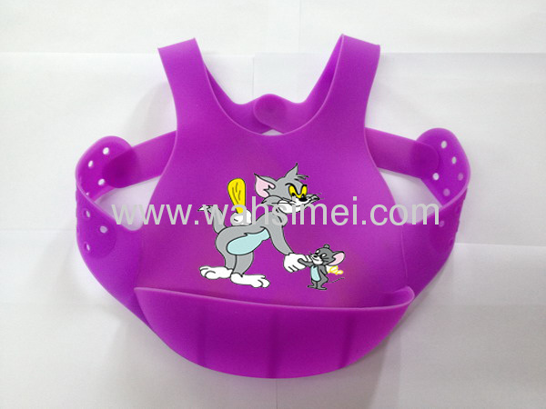 Best quality grade from China for wholesale silicone baby bibs 